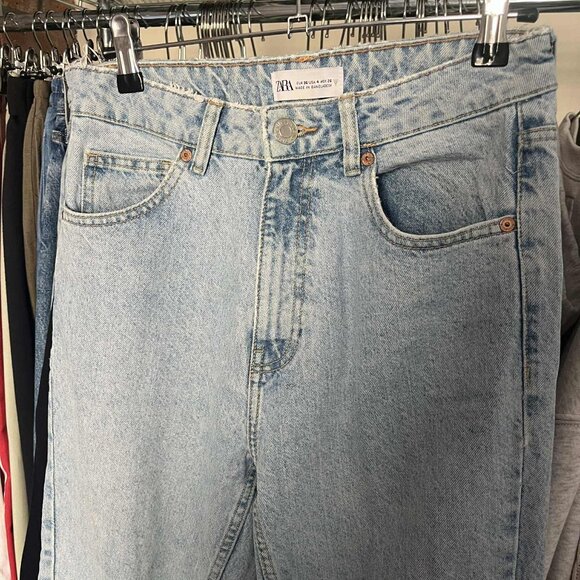Zara Mom Jeans US4 sz27 - Picture 7 of 7